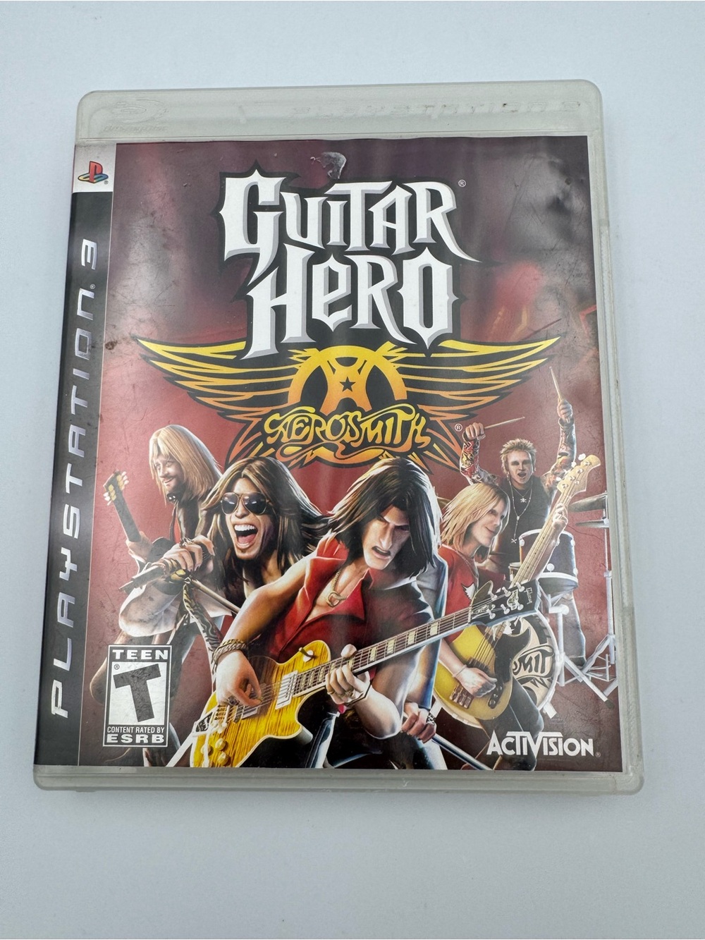 Guitar Hero Aerosmith PS3 PlayStation 3‎ Complete Game Tested Working